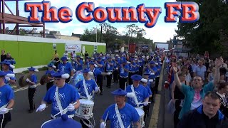 The County Flute Band Parade Wishaw 2014 [upl. by Aehta762]