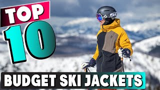 Best Budget Ski Jacket In 2024  Top 10 New Budget Ski Jackets Review [upl. by Arrait]