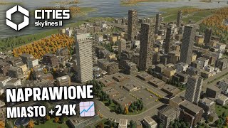 Naprawa miasta i rozbudowa metra w Cities Skylines 2 [upl. by Kimball]