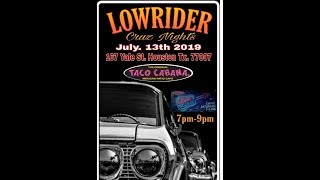 LOWRIDER CRUISE NIGHT [upl. by Ronal]