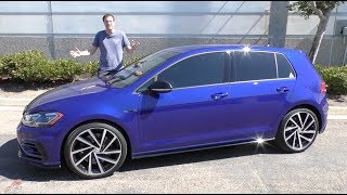 Heres Why the 2018 Volkswagen Golf R Is Better Than its Rivals [upl. by Lyrehs]