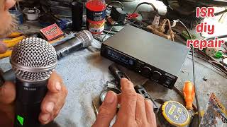 Repairing no output signal IMIX wireless microphone [upl. by Sezen719]