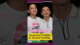 Rommel Padilla and Daniel Padilla father and son shortsviral pinoyshowbiz trending pinoycelebity [upl. by Viafore]