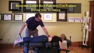 Treating Low Back Pain with Cox Technique [upl. by Aisset]