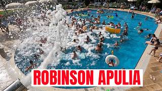 ROBINSON APULIA 4 RESORT  SCHIUMA PARTY  SCHAUMPARTY  FOAM PARTY [upl. by Livia198]