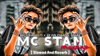 MC STAN Mashup Slowed amp Reverb  Flip Mix  Basti Ka Hasti x Ek Din Pyar x Snake  Rap songs [upl. by Lustig]