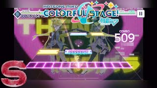 Hatsune Miku Colorful Stage  FAKE HEART Master  SRank Full Combo [upl. by Kermy]