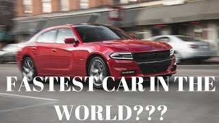 Fastest V6 in the world 0 to 60 times  Uconnect 2017 Update Review [upl. by Westberg]