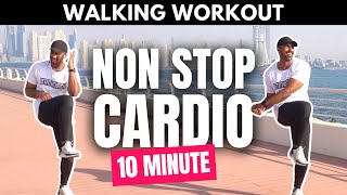 Non Stop Cardio Workout Low Impact  Walk at Home Workout [upl. by Stringer]