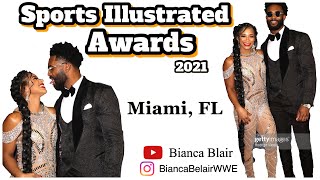 Sports Illustrated Awards 2021 Bianca Belair amp Montez Ford [upl. by Malca]