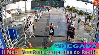 II Meia maratona das praias do Recife Chegada [upl. by Acnaiv322]