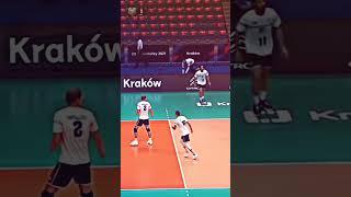 This game and the save was amazing 🔥😮🔥 best saves 🔥 volleyball match shorts volley volleyball [upl. by Ezirtaeb]