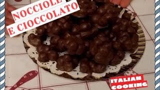 NOCCIOLE e CIOCCOLATO DOLCE PUGLIESE video ricetta  ITALIAN COOKING TIME [upl. by Aruabea]