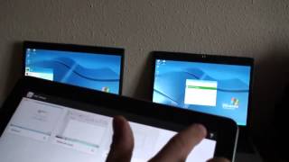 VNC UT8 Tablet Android controla remotamtente un PC por la WAN [upl. by Enilarak]