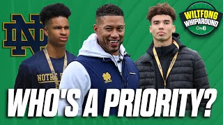 Notre Dame Football FINAL Touches on 2025 Class  Irish Football TOP Recruiting Priorities [upl. by Bernardine]