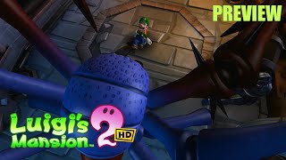 LUIGIS Mansion 2 HD  Preview 2  La Reine des araignées  Nintendo Switch [upl. by Nnylyrehc]