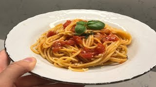 ENFES DOMATES SOSLU MAKARNADİKKAT BU SPAGETTİ AŞIRI LEZZET İÇERİR [upl. by Ettevy]