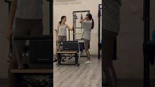 PILATES 🤸pilates workout grwmoutfit shorts makeup beauty poonampbisht [upl. by Ias]