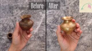 How to clean copper and brass utensils at home using 4 different methods [upl. by Estas]