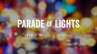 Illuminate Montrose CO Holiday Parade of Lights [upl. by Brubaker]