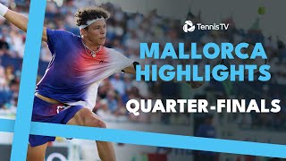 Shelton Takes On Jubb Monfils vs Bautista Agut amp More  Mallorca 2024 QuarterFinals Highlights [upl. by Ormsby]