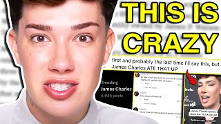 JAMES CHARLES SHOCKS THE INTERNET weekly teacap [upl. by Trey]