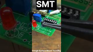 Surface Mount Technology SMT Mounting Components on PCB  DigitalelectronicsK55 [upl. by Lyrahc376]