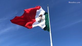 Monumental Bandera de México en Mazatlán  Día de la bandera en Mazatlán [upl. by Ynaiffit824]