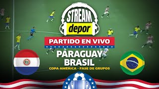 PARAGUAY 1  4 BRASIL POSTPARTIDO RESUMEN Y GOLES  COPA AMÉRICA 2024 [upl. by Ahsian434]