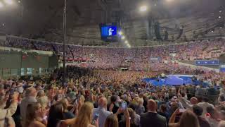 Crowd Size  Kamala Harris Wisconsin Rally [upl. by Gnart215]