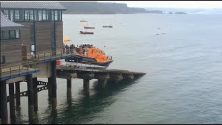 Tenby amp Lifeboat Launch [upl. by Shamus]