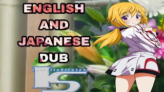 Charlotte Dunois IS Infinite StratosEnglish and Japanese voice Comparison [upl. by Lleznol]