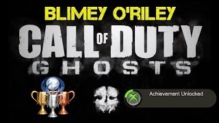 CoD Ghosts quotBlimey ORileyquot Achievement  Trophy Guide  Pounce on 10 enemies as Riley [upl. by Byrne666]