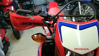 Acerbis XFactory handguards installed on a Honda CRF300L [upl. by Trembly]