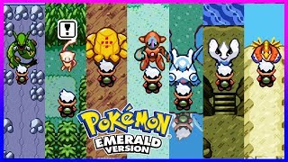 Pokemon Emerald  All Legendary Pokemon Locations [upl. by Aennil477]