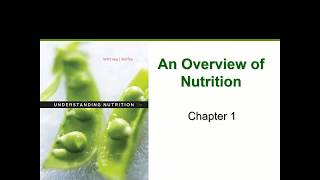 Nutrition Overview Chapter 1 [upl. by Heilner]