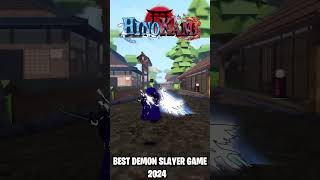 BEST DEMON SLAYER GAME ON ROBLOX 2024 [upl. by Mathi451]