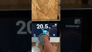 Remeha eTwist  De Dietrich Smart TC Klokprogramma versus handmatige bediening [upl. by Elo]