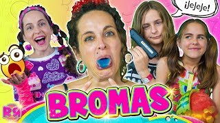 BROMAS GRACIOSAS 😹 DIVERTIDAS y FÁCILES 🤪 para hacer en casa a mi MADRE o a tus AMIGOS [upl. by Eidnam]