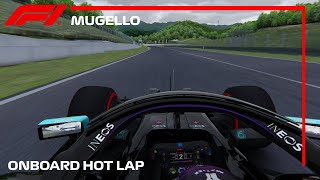 Lewis Hamiltons Pole lap recreation  Mugello 20  Mercedes W11 [upl. by Margaret616]