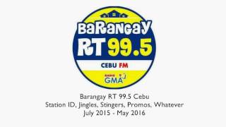 Barangay RT 995 Cebu Station ID jingles stingers whatever [upl. by Lacagnia]