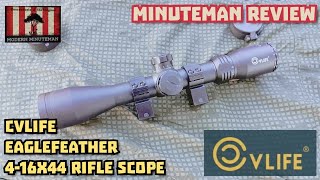 Minuteman Gear Review CVLIFE EagleFeather 416X44 Rifle Scope [upl. by Nnylyt]