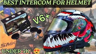 Best Intercom For Helmet under 3K  Best Bluetooth Intercom For Riders  Best Intercom For Helmet [upl. by Georg]