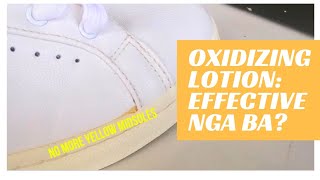 Oxidizing Lotion for Yellowish Midsole  Effective Kaya [upl. by Droflim714]