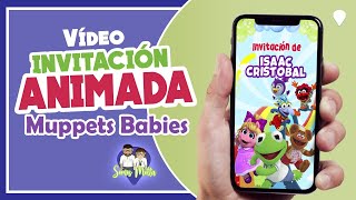 Video Invitación MUPPET BABIES [upl. by Enayd]