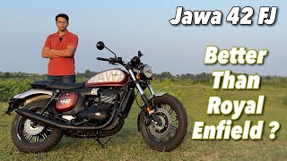 2024 Jawa 42 FJ Review  Better Than Classic 350 [upl. by Wilcox]