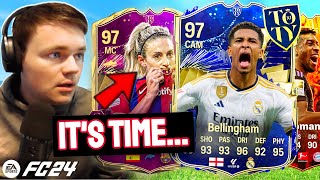 THE BIGGEST TOTY EVER IS CONFIRMED amp RELEASE DATE ANNOUNCED Fire amp Ice Leaks  FC 24 Ultimate Team [upl. by Llenil917]