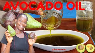 HOW TO MAKE AVOCADO OIL FOR HAIR GROWTH   AVOCADO OIL RECIPE SKIN CARE  THE BEST AVOCADO OIL [upl. by Socem]