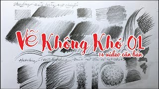 Hướng dẫn học vẽ căn bản 01  vẽ không khó [upl. by Hildagarde]