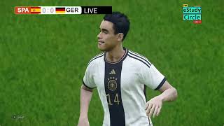 🔴LIVE Spanien gegen Deutschland  EURO 2024  PES 21 Simulation Gameplay [upl. by Decamp]